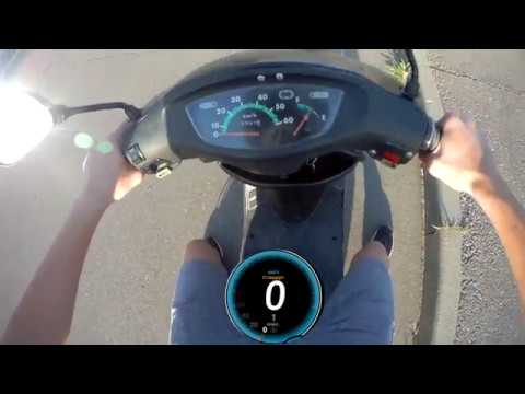 Разгон Honda dio