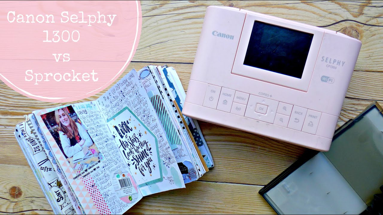 🌸 Canon Selphy 1300 vs Sprocket // Photo Printers My thoughts and