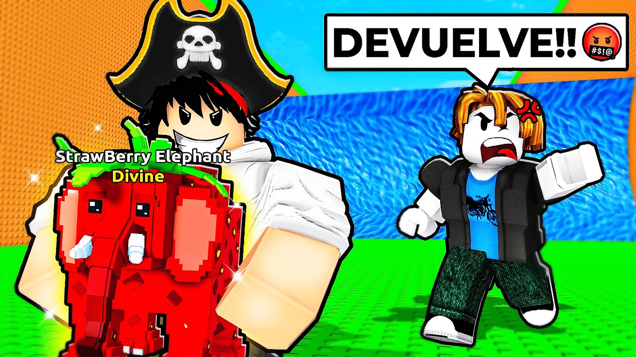 Troleando a un ESTAFADOR en Tsunami Brainrots 🤯