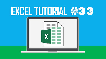 Excel Tutorial #33:  Inserting a New Worksheet (Shift + F11)