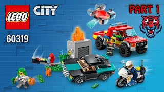 Lego city master build set 60319 part 1