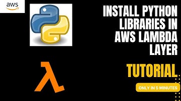 How To Install Python Library in Lambda | AWS Lambda