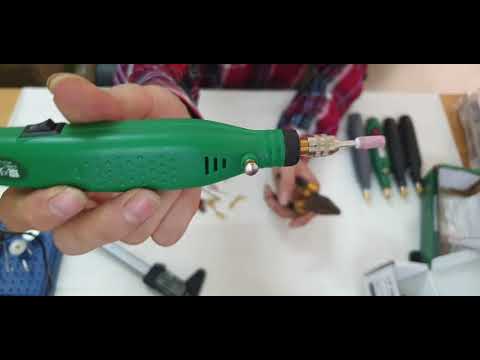 Video máy khoan cắt gỗ nhựa meca mini 201 - máy mài khắc... - youtube
