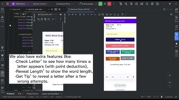 Word Guessing Game - Android Studio