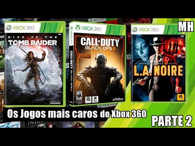 Descubra quais são os jogos mais caros do Xbox 360