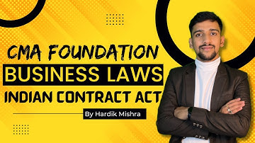 L10. CMA FOUNDATION LAW | FREE CONSENT | HARDIK MISHRA