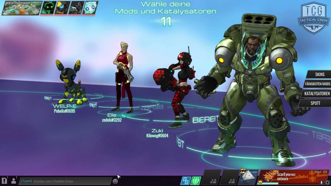 Let´s Play Atlas Reactor #11 Tactical-Crew-Germany