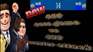 OSM TACTICS 2025  ::  Best Match OSM 352 Pass Game  VS  OSM 532 Counter Attack