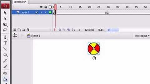 6.3 Motion and Shape Tweening in Flash CS3