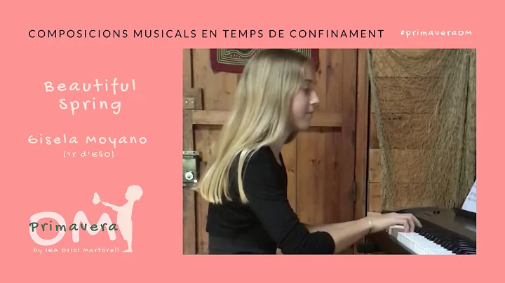 Beautiful Spring de Gisela Moyano, piano (1r. d'ESO)