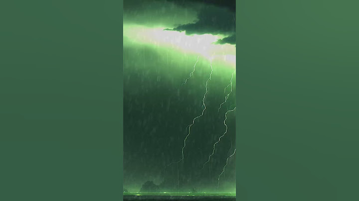 폭우와천둥번개소리 #Shorts #rain #relaxingsounds