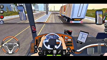 Brisbane To Gold Coast Bus Simulator Ultimate Multiplayer On Road Bus Wheels Games Android Gameplay