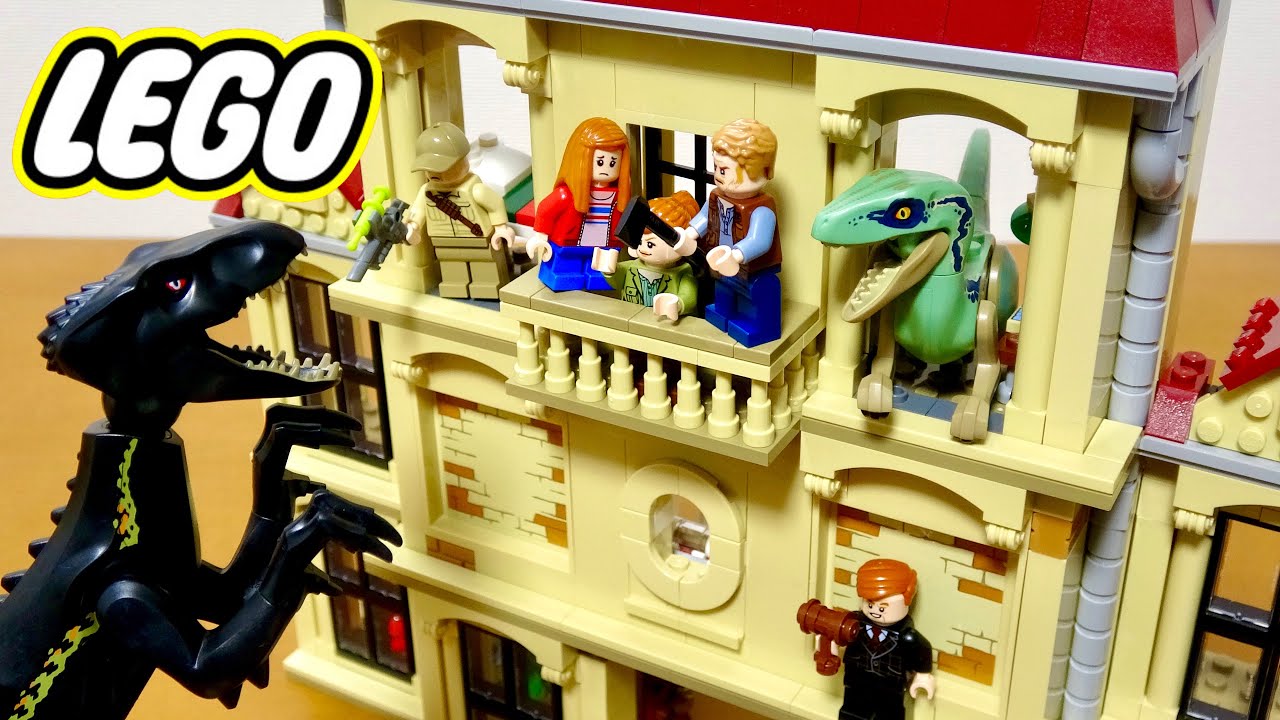 LEGO 75930 ジュラシックワールド ロックウッド邸で大暴れ 75930-