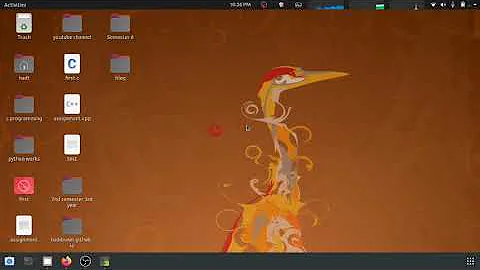 how to enable/disable desktop icons in ubuntu 20.04 lts