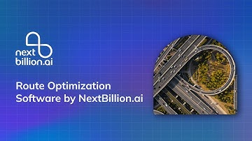 Route Optimization Software by NextBillion.ai
