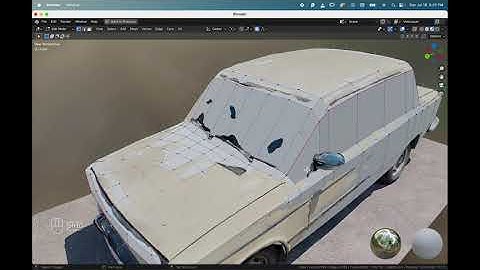 Polycam to Blender, Part II - Retopology & Texture Baking