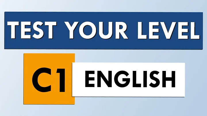 ENGLISH LEVEL TEST | Are you C1 level (advanced)? - DayDayNews