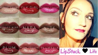 LipSense Color Swatches 2017! SeneGence / LipSense Stock Available