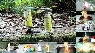 10 EXPLOSIONS VS GAS TORCH