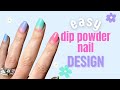 How To Create Crescent Moon Dipping Powder Nail Design