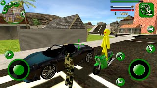 US Army Stickman Rope Hero Crime Simulator | Android Gameplay screenshot 2