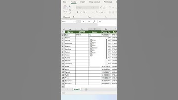 Upper and lower function in excel #excel #exceltipshindi #trick #shortsfeed #shorts