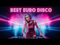 Midnight Euro Disco Dreams 80s Neon Synthwave Dance Mix 🌙