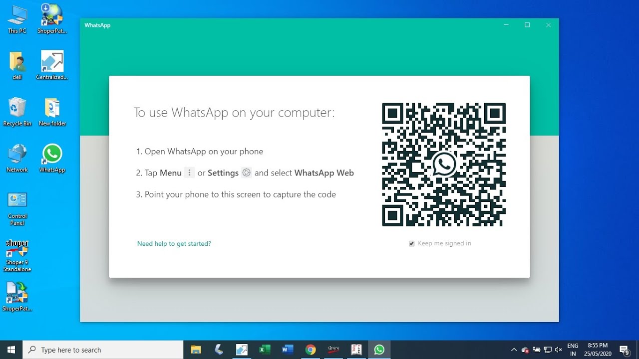 Download Install Whatsapp windows10 - YouTube