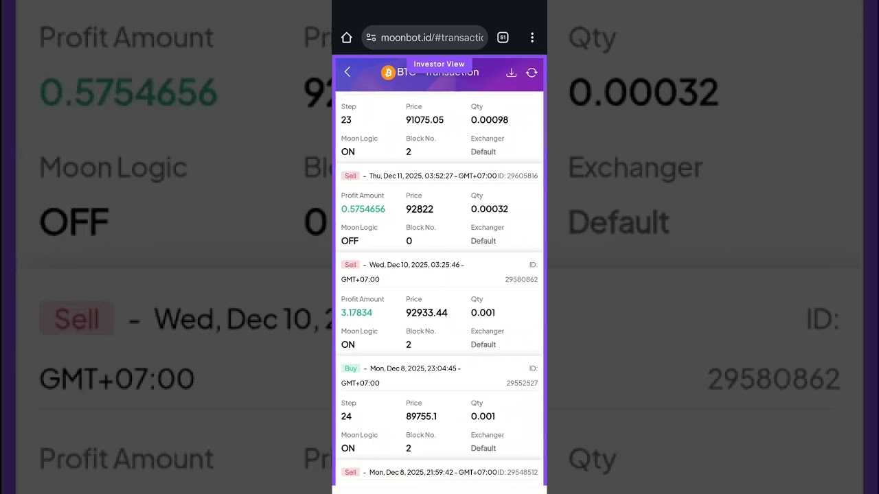 Kegunaan Fitur MoonLogic NEW fitur dari moonbot dan Cara Settingnya