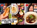 AUCKLAND ASIAN FOOD TOUR | Spicy Chinese street food + BEST UDON Auckland and Vietnamese street food
