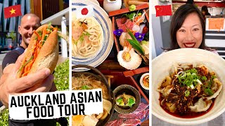 AUCKLAND ASIAN FOOD TOUR | Spicy Chinese street food + BEST UDON Auckland and Vietnamese street food