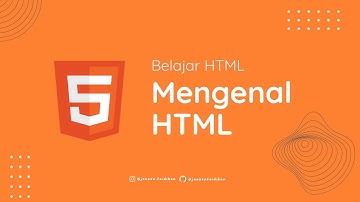 Mengenal HTML