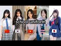 [ SCHOOL UNIFORM ] China, Thailand, South Korea, Japan, Vietnam.