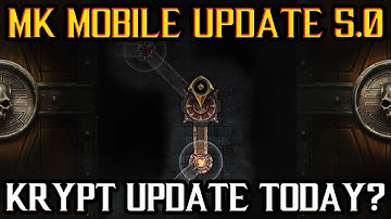 MK Mobile Update 5.0 Coming Today? Krypt Update + Sorcerer Tower Repeat. This is SO WEIRD!