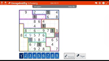 Microsoft Sudoku Irregular Hard, April 16, 2024, Daily Challenges