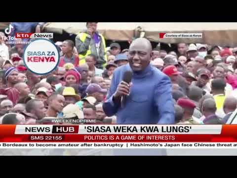 'Siasa weka kwa