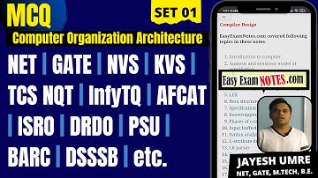 Top 500 Computer Organization architecture MCQ for  GATE, NET, ISRO, KVS, NVS, PGT, DSSSB | SET 01