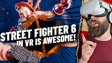 Crazy NEW VR MOD for STREET FIGHTER 6! // Quest 2 PC VR Gameplay