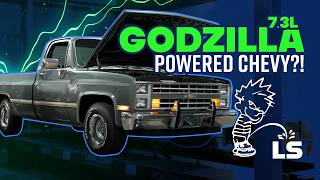 CHEVY OWNERS HATE THIS! | Ford Godzilla Engine Swap in a Chevy C10 | DYNO RESULTS!