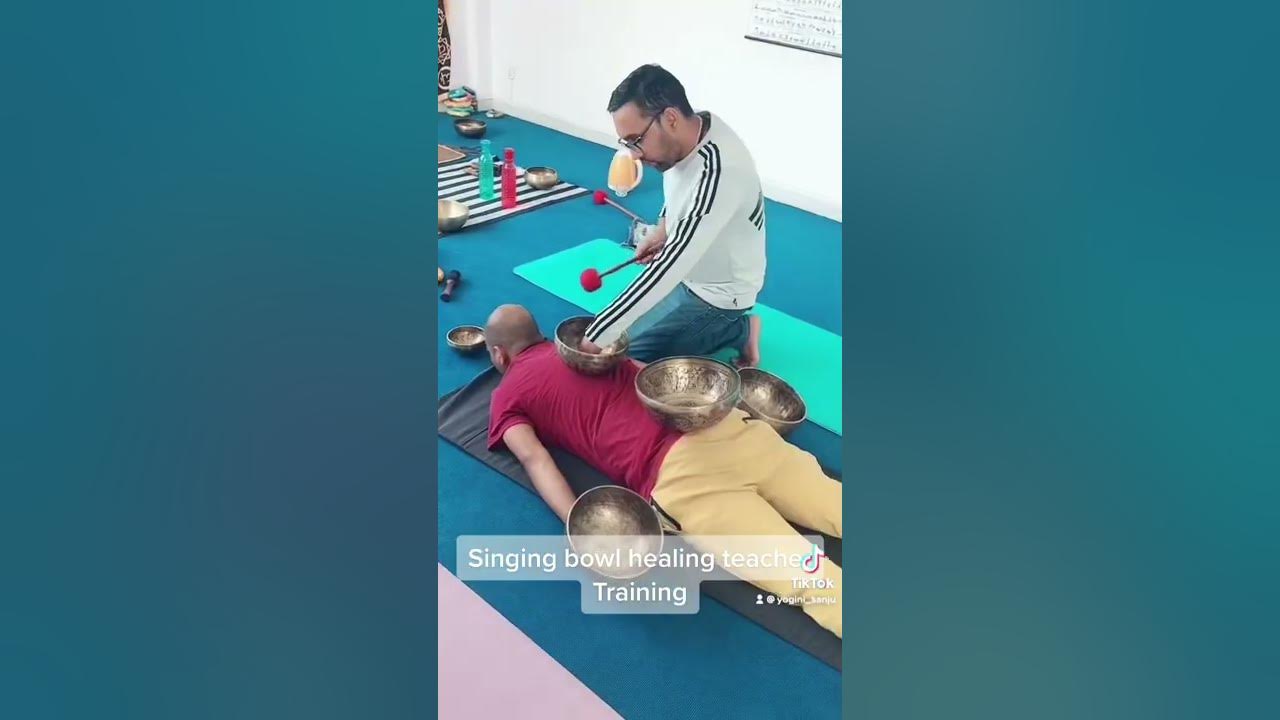 Singing bowl healing teacher Training Nepal #singingbowlhealing #singingbowlnepal #yoginisanju