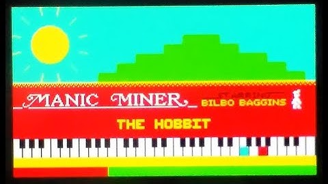 Manic Miner: The Hobbit (Homebrew) On ZX Spectrum