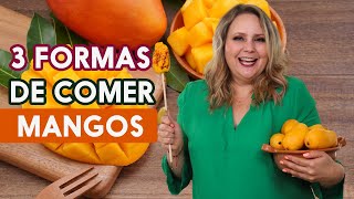 Do you have fresh Mangoes? Learn how to eat mango without making a mess + easy recipes with mangoes! by Las Recetas de Laura  Comidas Saludables 3,893 views 8 months ago 1 minute, 32 seconds