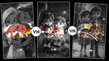 Trending Paint brush effect status video editing। vn app se brush effect status video kaise bnaye।