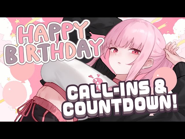 【BIRTHDAY COUNTDOWN + REVEAL】cake, call-ins, and countdowns!! I feel like I'm 4?!のサムネイル
