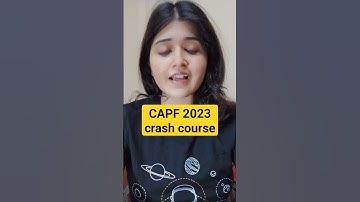 upsc capf ac 2023 last days BEST notes preparation crash course Gyansir#shorts #upsc #capf2023 #capf