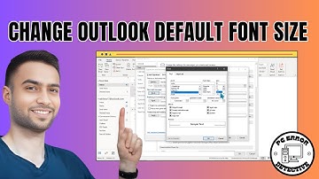 How to Change Default Font Size in Outlook | Boost Your Email Experience!
