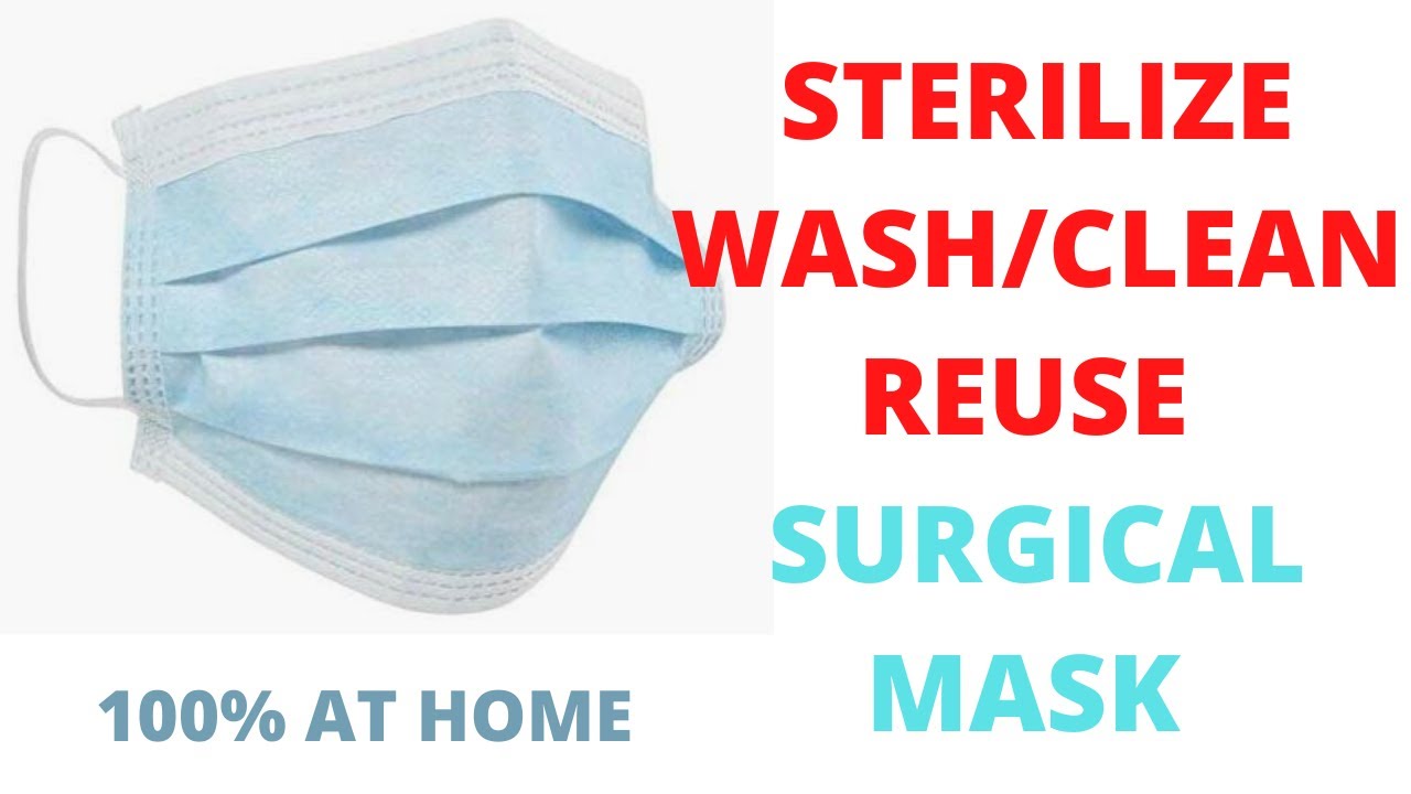 Cleaning and reusing hospital masks: Is it safe?