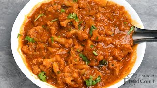 Gobi Masala For Chapati, Poori Cauliflower Gravy Gobi Recipes