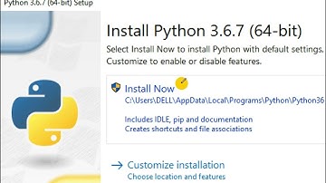 Install Python 3.6.7