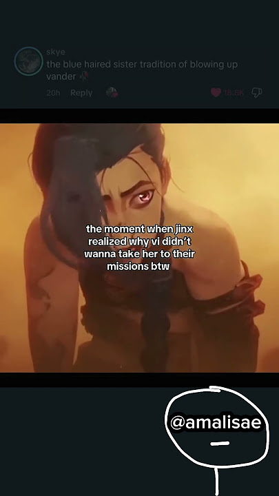 jinx & isha core be like #arcane #jinx #jinxarcane #isha #arcaneseason2 #arcaneleagueoflegends